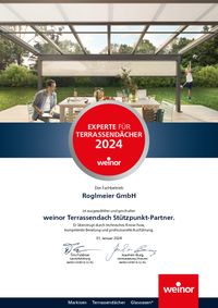 Roglmeier GmbH - Experte für Terrassendächer von weinor