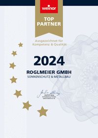 TopTeam Urkunde von Roglmeier GmbH